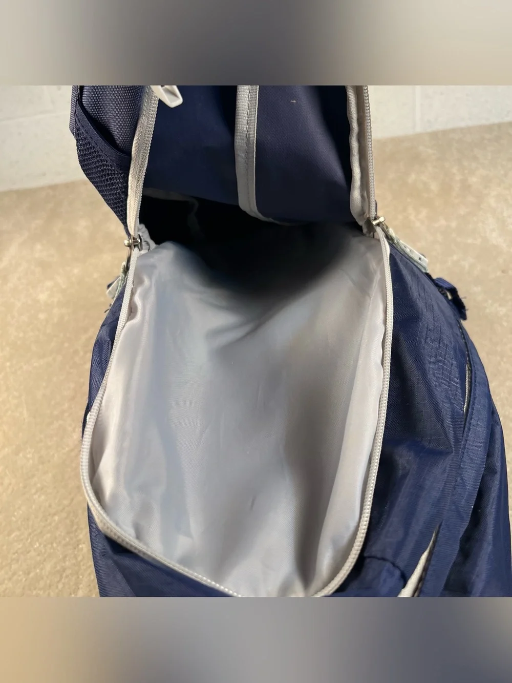 Ozark Trail Backpack Hiking Blue Lightweight